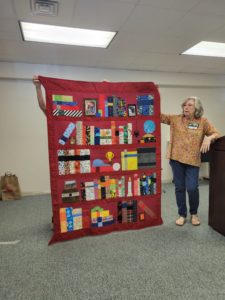 Bookshelf quilt